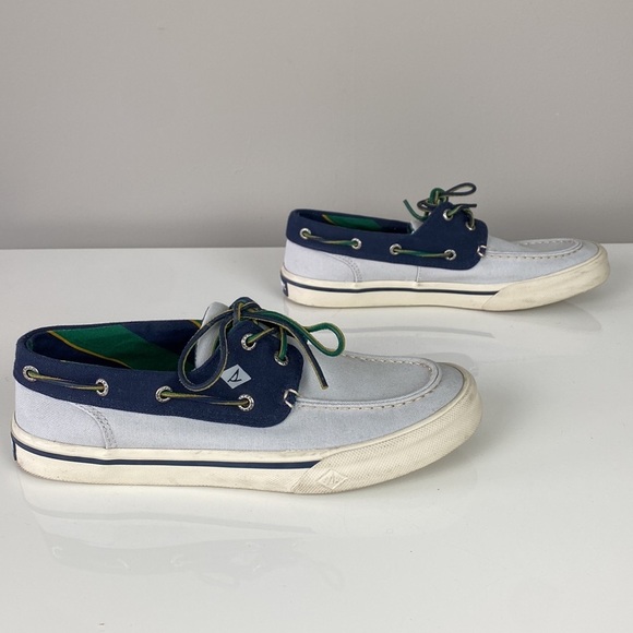 Sperry Blue Topsiders Size 8 - Picture 2 of 16